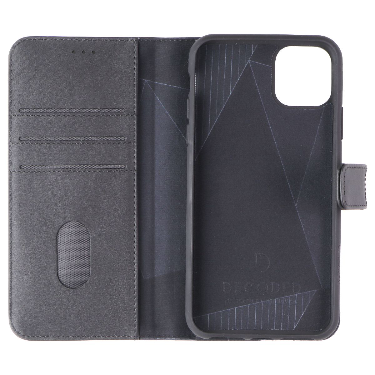 Decoded Detachable Wallet Case for Apple iPhone 11 Pro Max - Black - New - Image 3