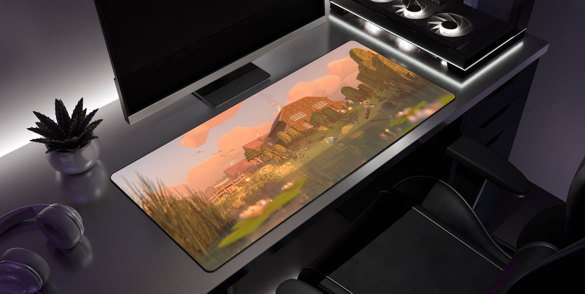 Just Chillin' - Desk Mat