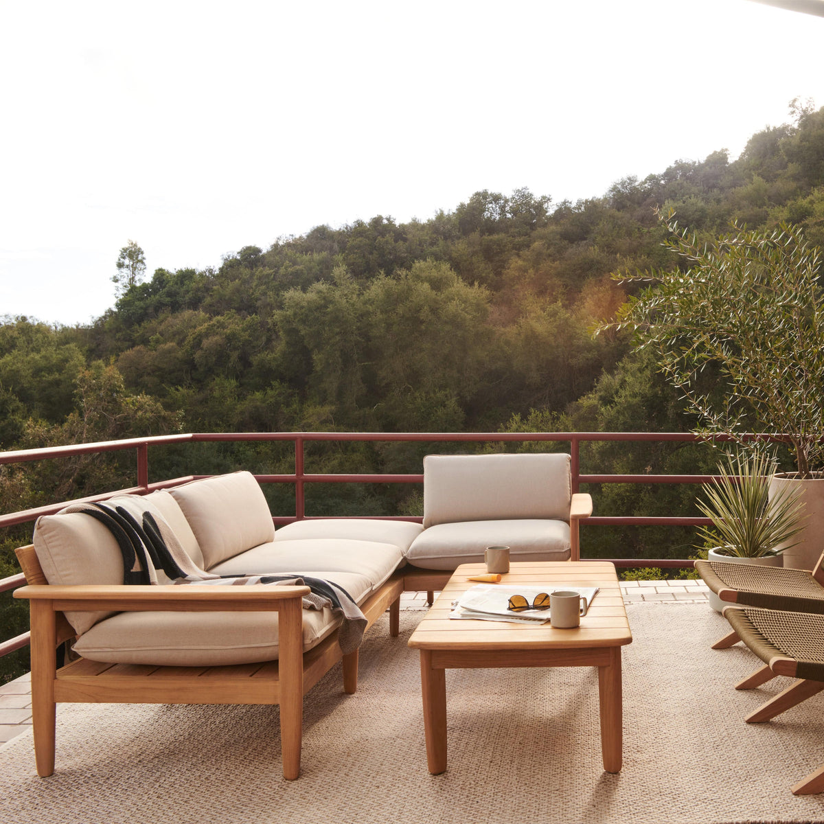 Dunes Teak 3-Seat Sofa - Image 8