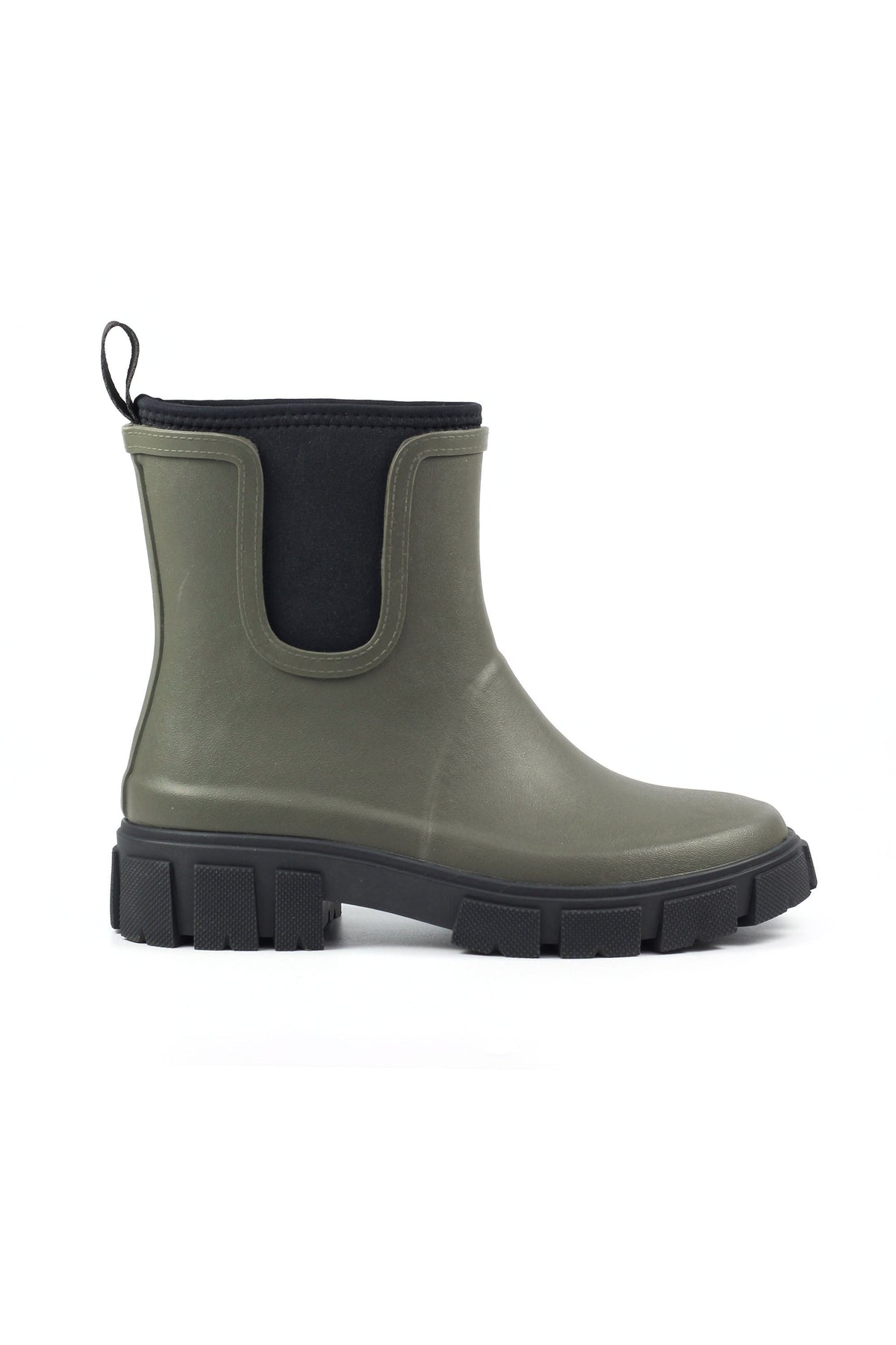 Lazy Dogz Lake Short Waterproof Wellington - Olive - Image 2