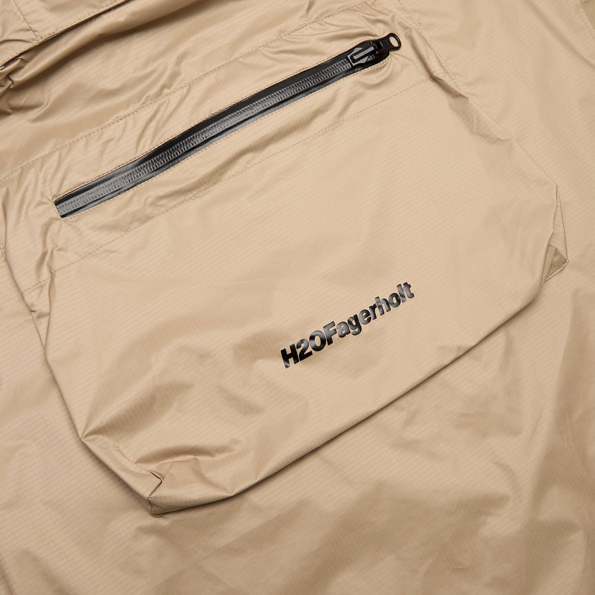 H2OFagerholt Tech3 Rain Coat (Sand) - Image 5