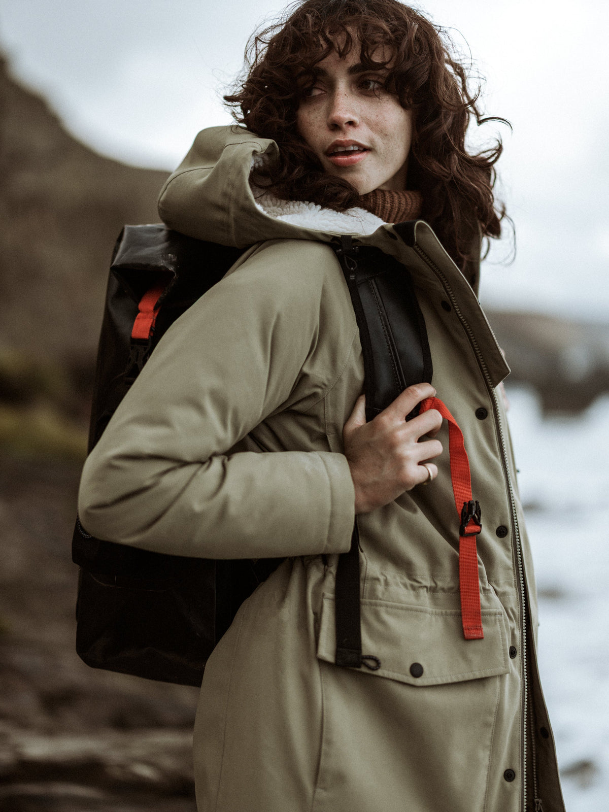 Women's Vellus Parka Jacket - Image 3