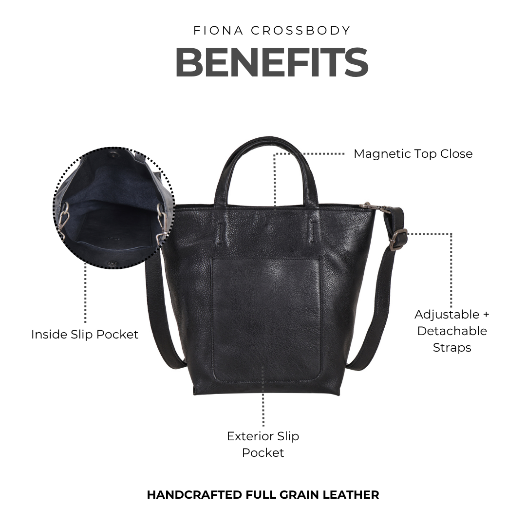 Fiona Leather Crossbody - Image 10