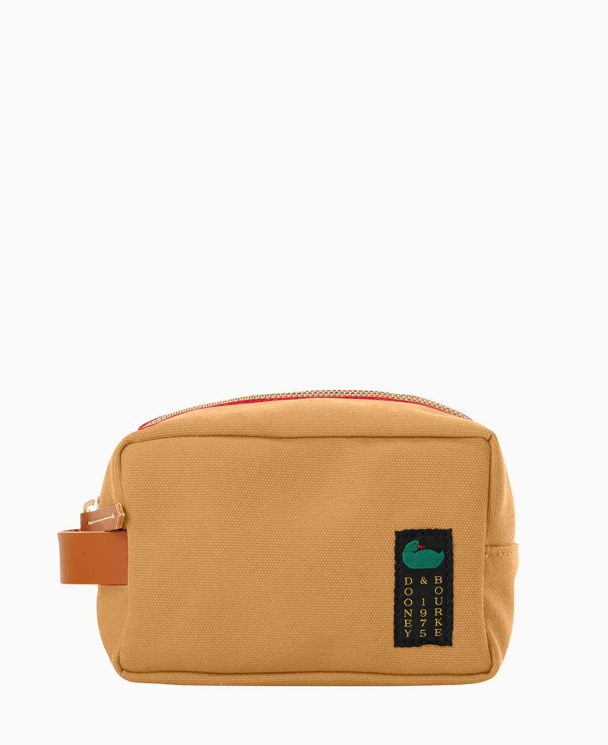 Canvas Cosmetic Case - Beige