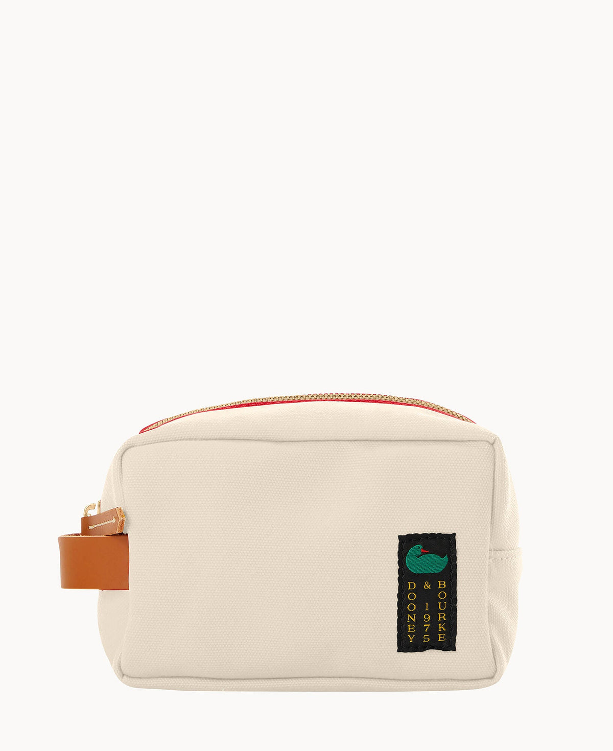 Canvas Cosmetic Case - Natural