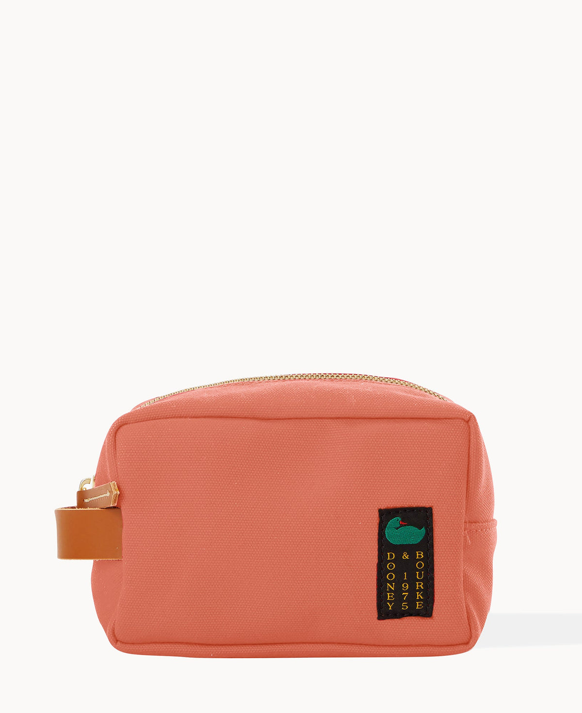 Canvas Cosmetic Case - Terracotta