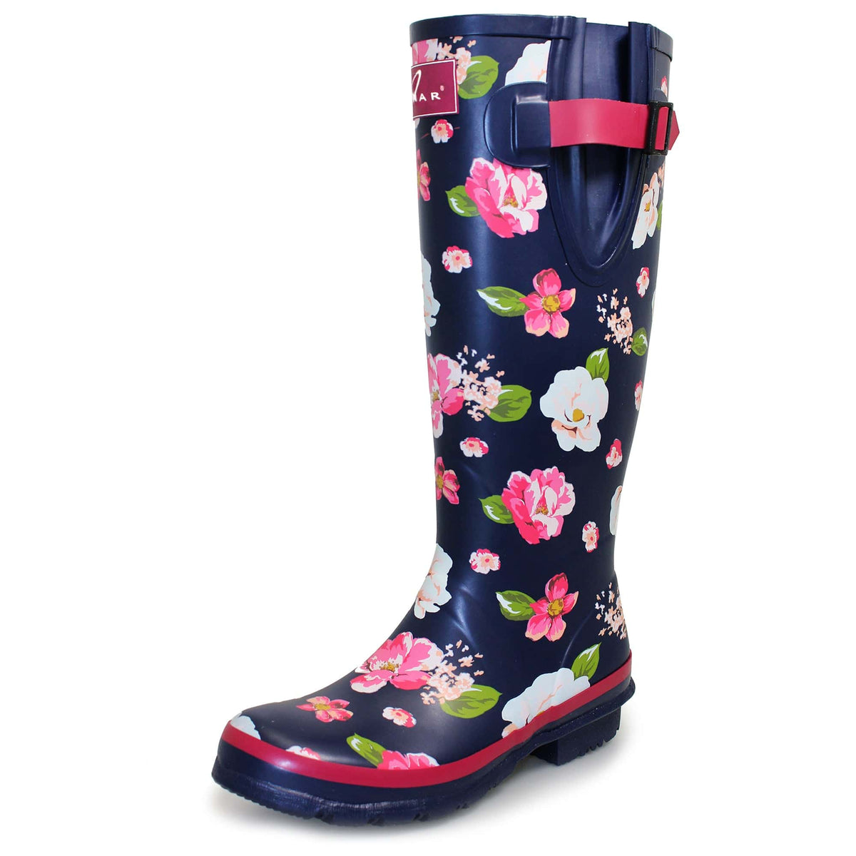 Lunar Floral Wellington - Blue - Image 5