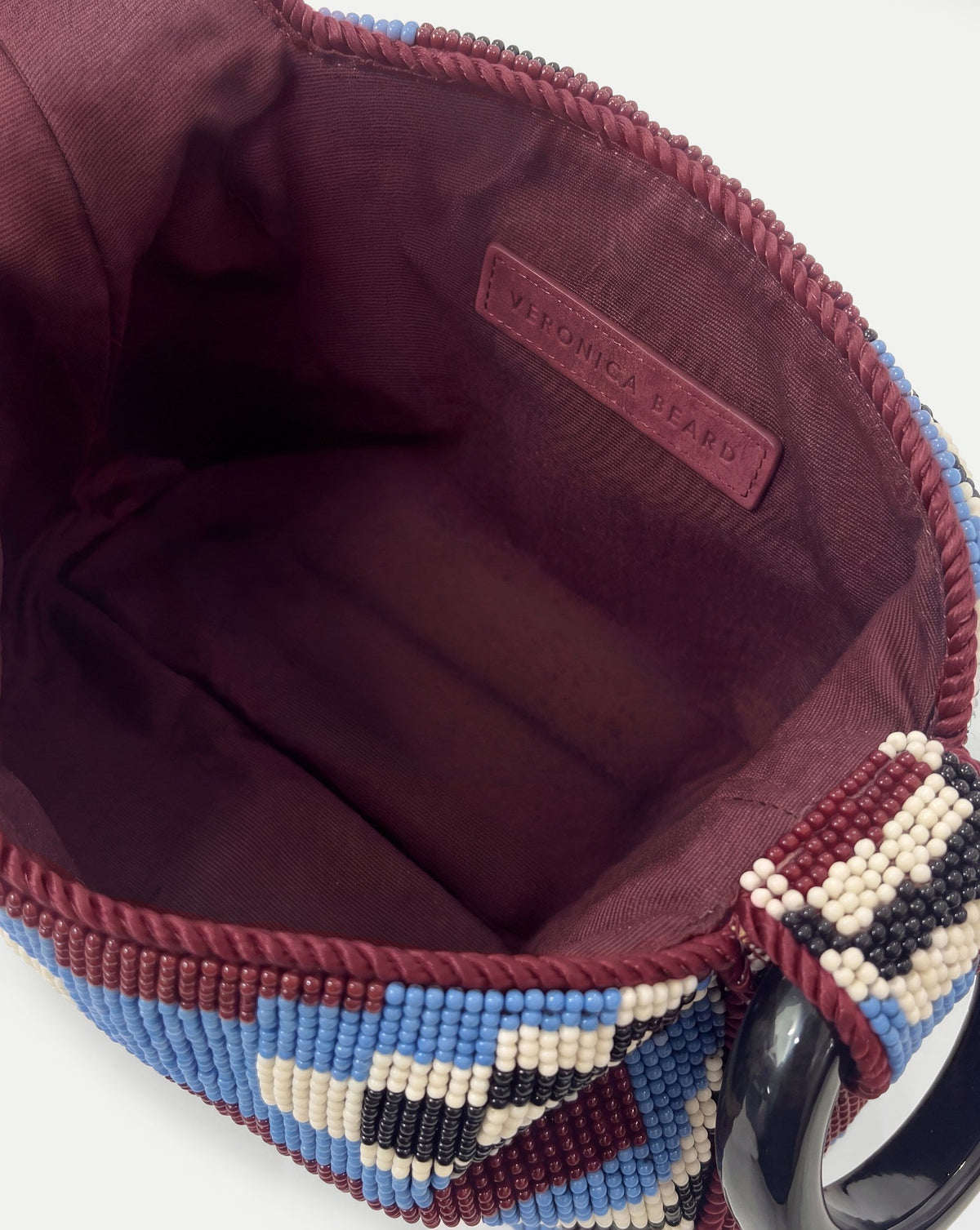 Beaded Veronica Beard Swing Clutch - Image 4