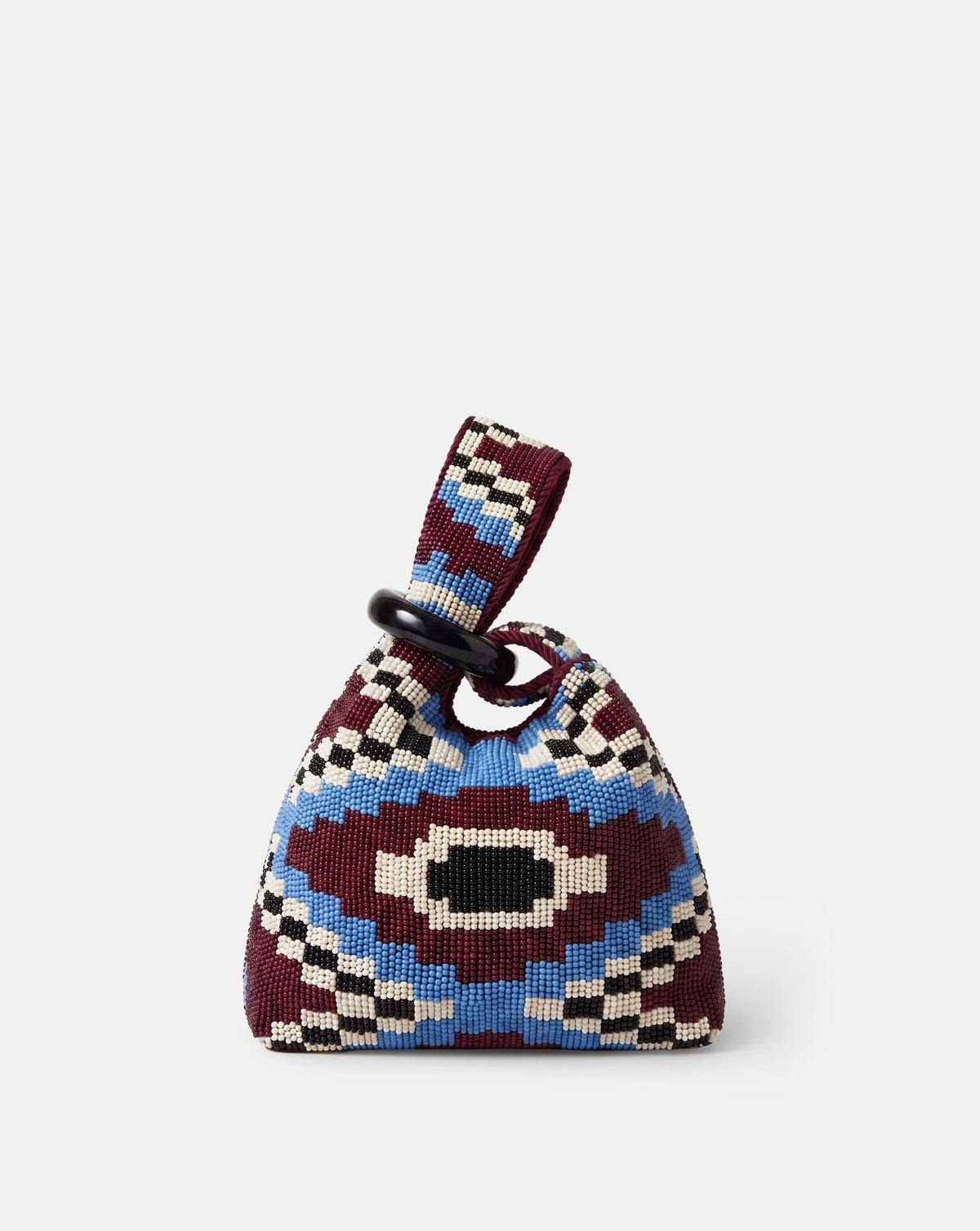 Beaded Veronica Beard Swing Clutch