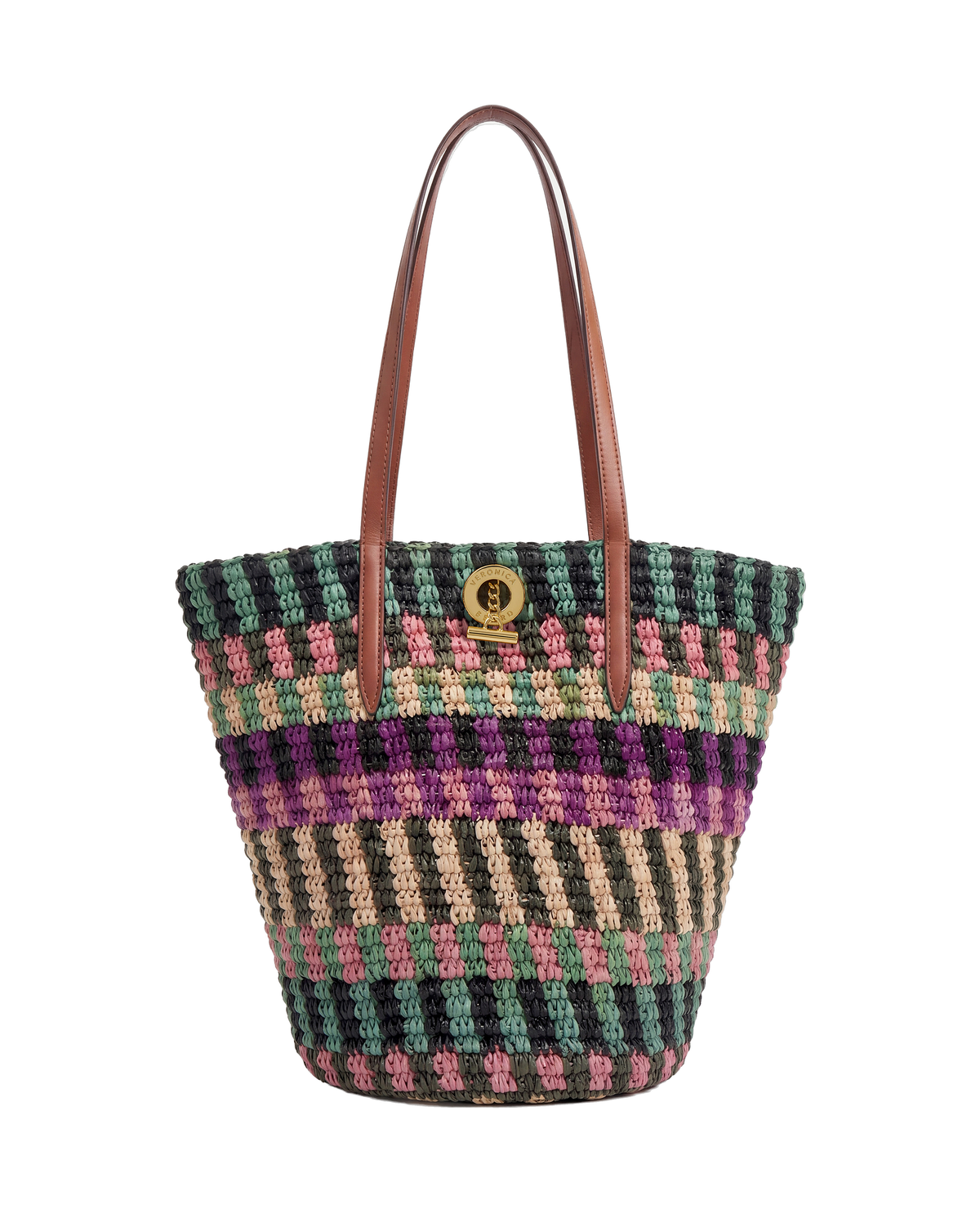 Raffia Anchor Basket Tote - Image 7