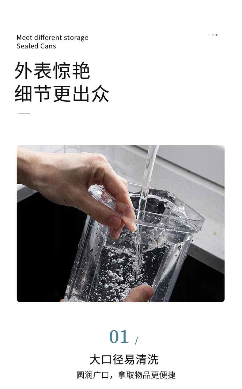 Plastic Food Storage Container with Lid - Image 17