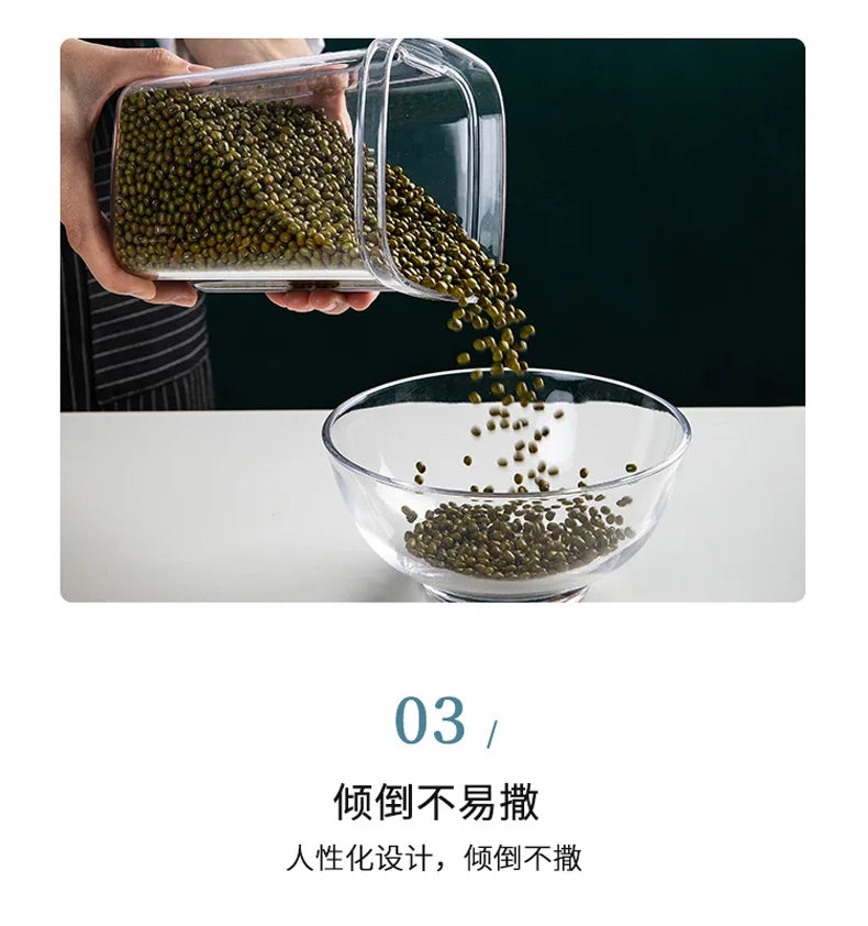 Plastic Food Storage Container with Lid - Image 19