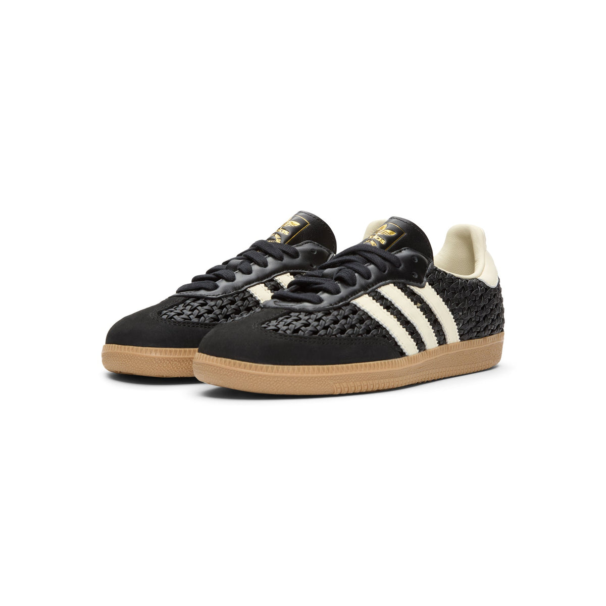Adidas Samba OG W (Core Black/Cream White/Gold Met.) - Image 3