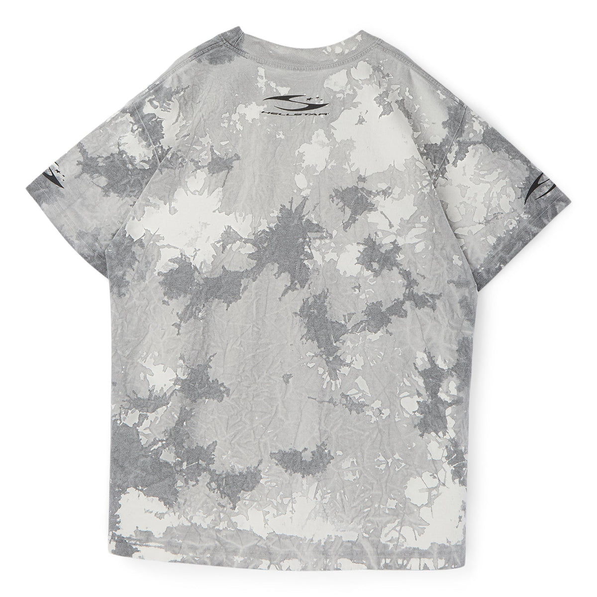 Hellstar H Cursive Logo T-Shirt (Grey) - Image 2