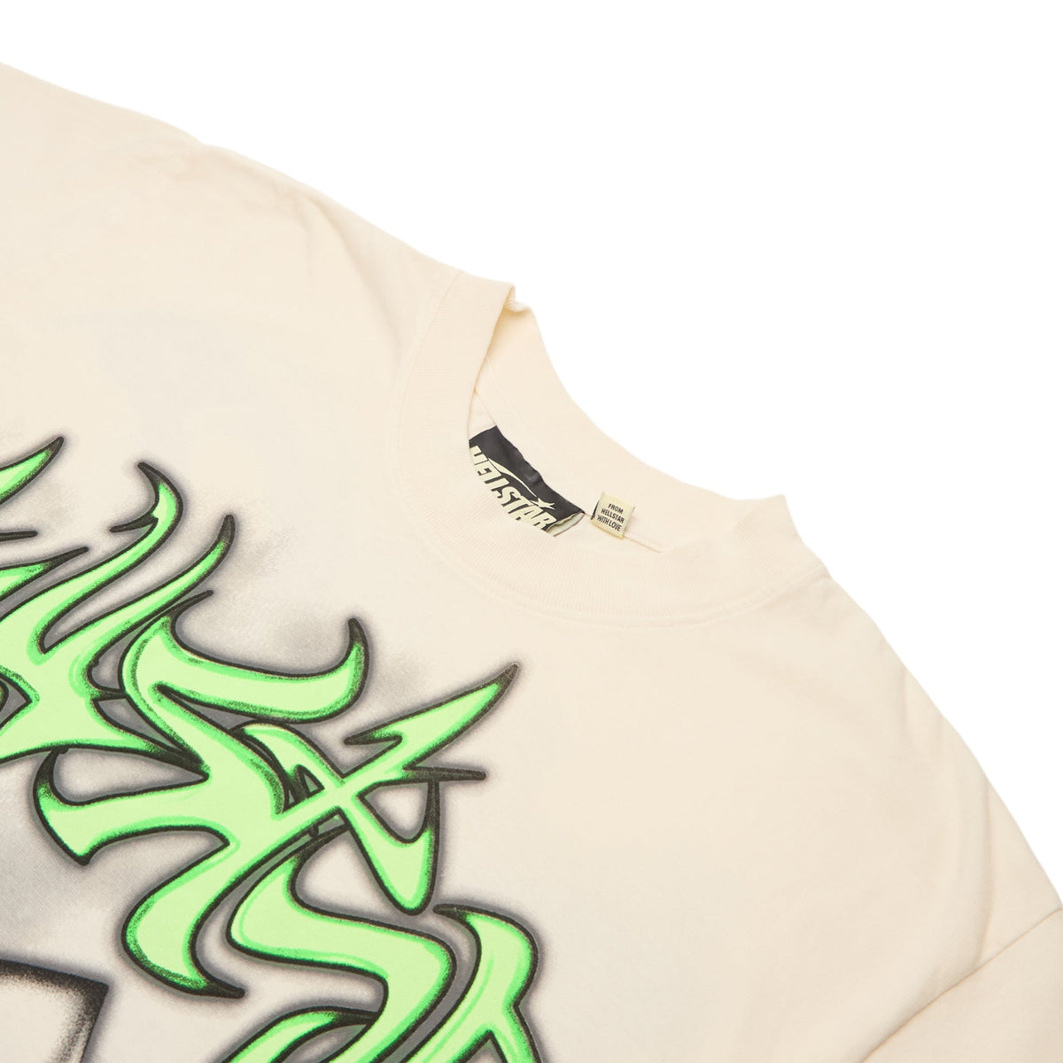 Hellstar Reach Your Inner Peace Yoga T-Shirt (White) - Image 3