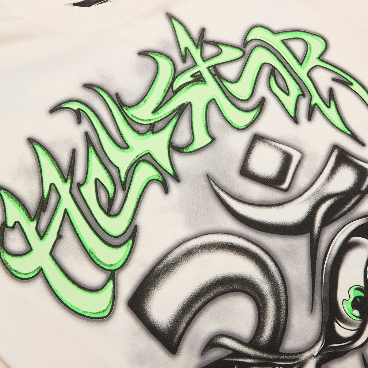 Hellstar Reach Your Inner Peace Yoga T-Shirt (White) - Image 4