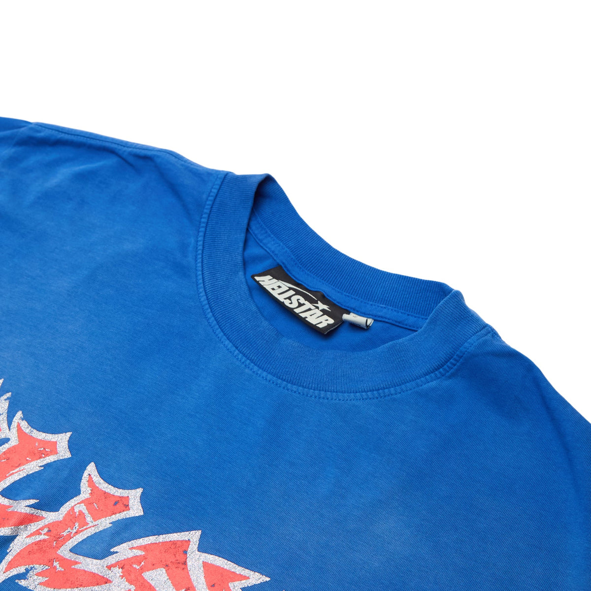 Hellstar Metal Logo Tee (Blue) - Image 3