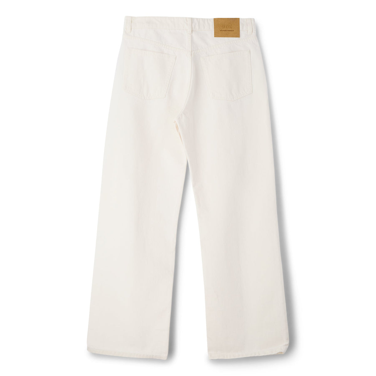 AMI Paris Large Fit Jeans (Blanc creme) - Image 2