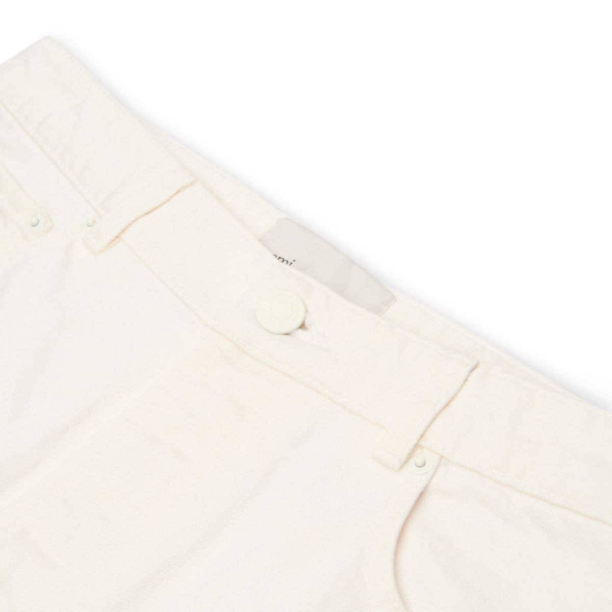 AMI Paris Large Fit Jeans (Blanc creme) - Image 3