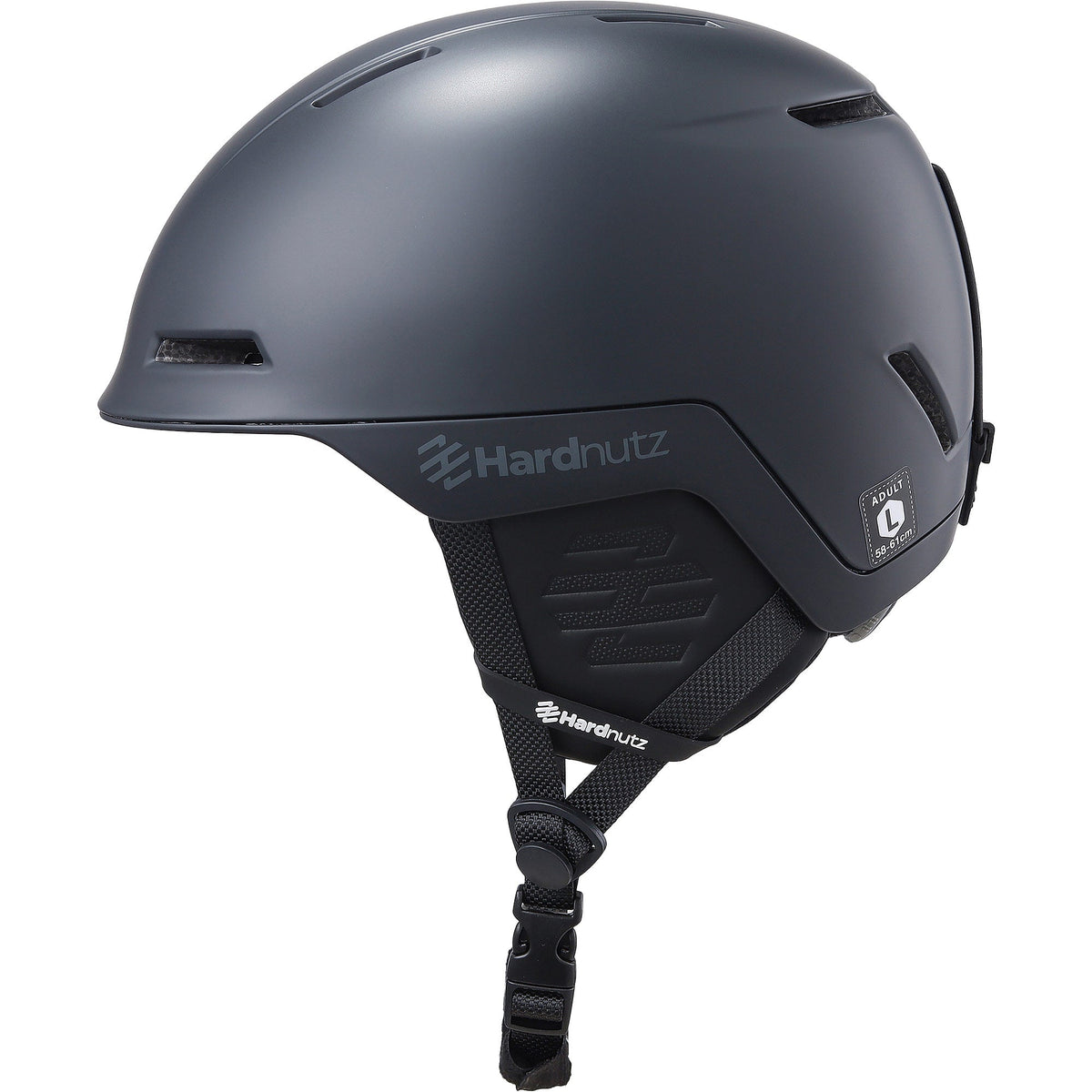 Hardnutz Vinnie Helmet - Black - Image 6