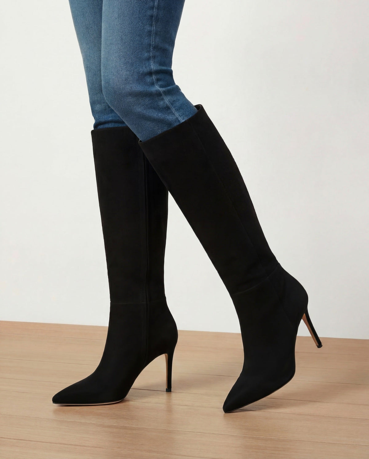 Lisa Stiletto High-Heel Boot | Wide-Calf - Image 2