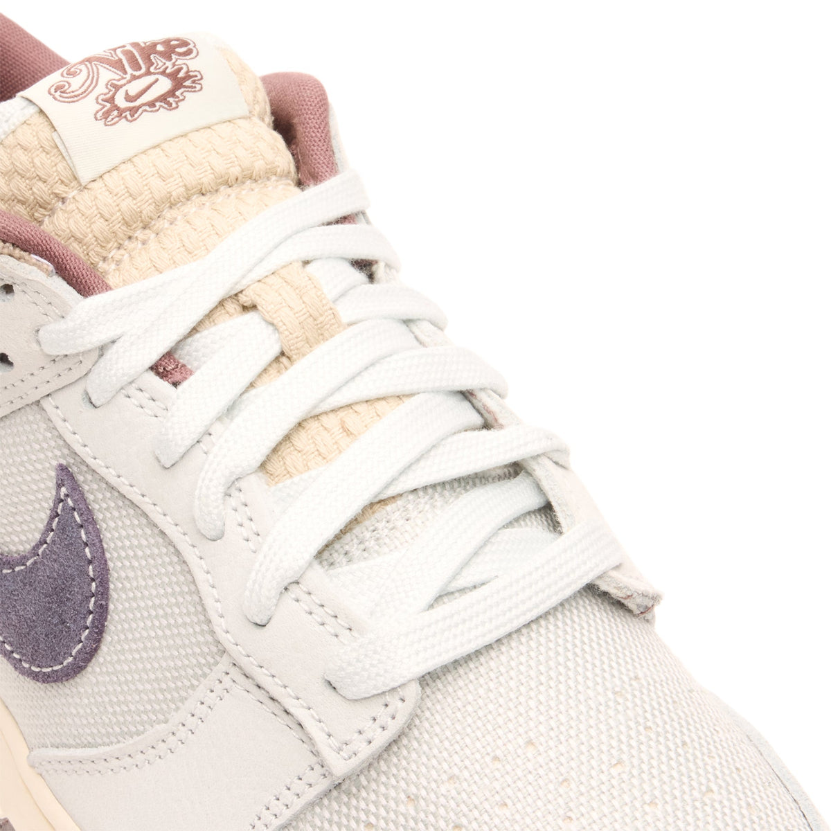 Nike Dunk Low Retro SE (Off White/Dark Raisin-Spruce Aura) - Image 7