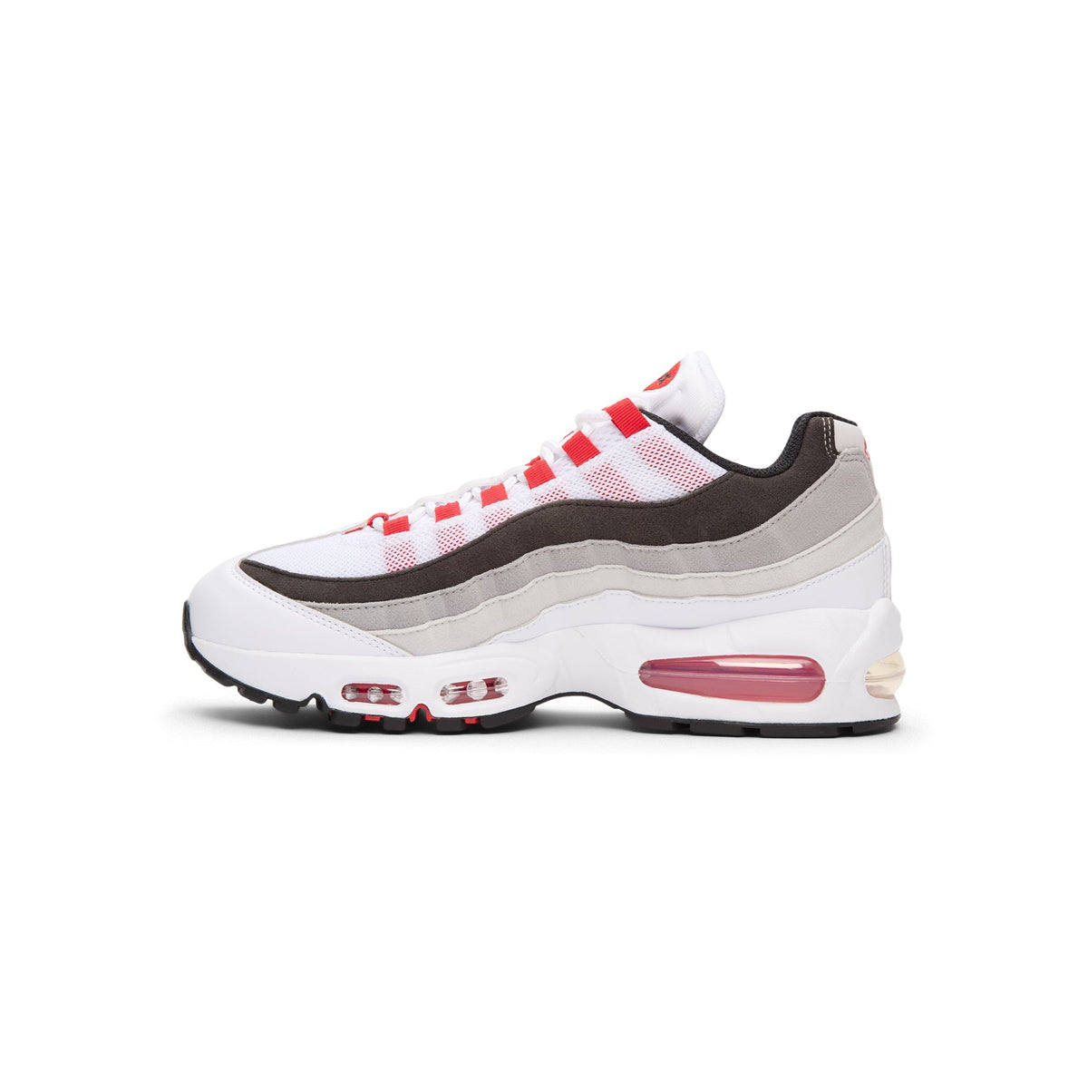 Nike Air Max 95 Big Bubble Premium (White/Comet Red-Neutral Grey-Medium Grey) - Image 2