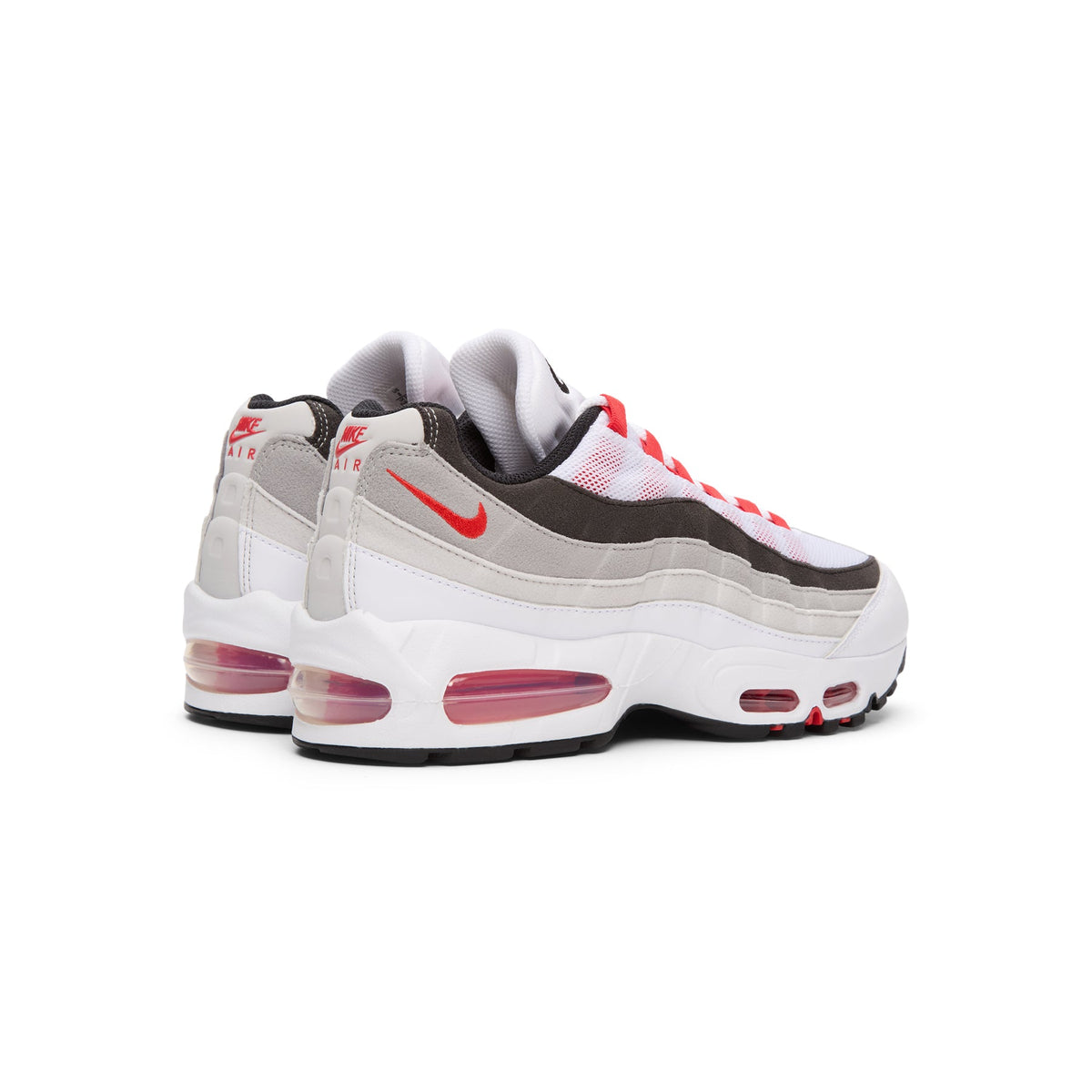 Nike Air Max 95 Big Bubble Premium (White/Comet Red-Neutral Grey-Medium Grey) - Image 4