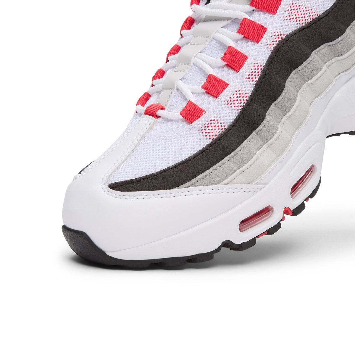 Nike Air Max 95 Big Bubble Premium (White/Comet Red-Neutral Grey-Medium Grey) - Image 6