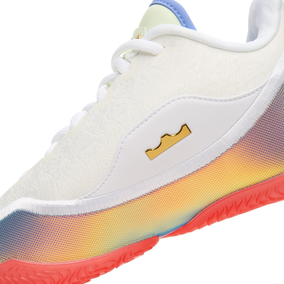 Nike LeBron XXIII (White/Multi-Color-Lt Crimson-Volt Tint) - Image 8