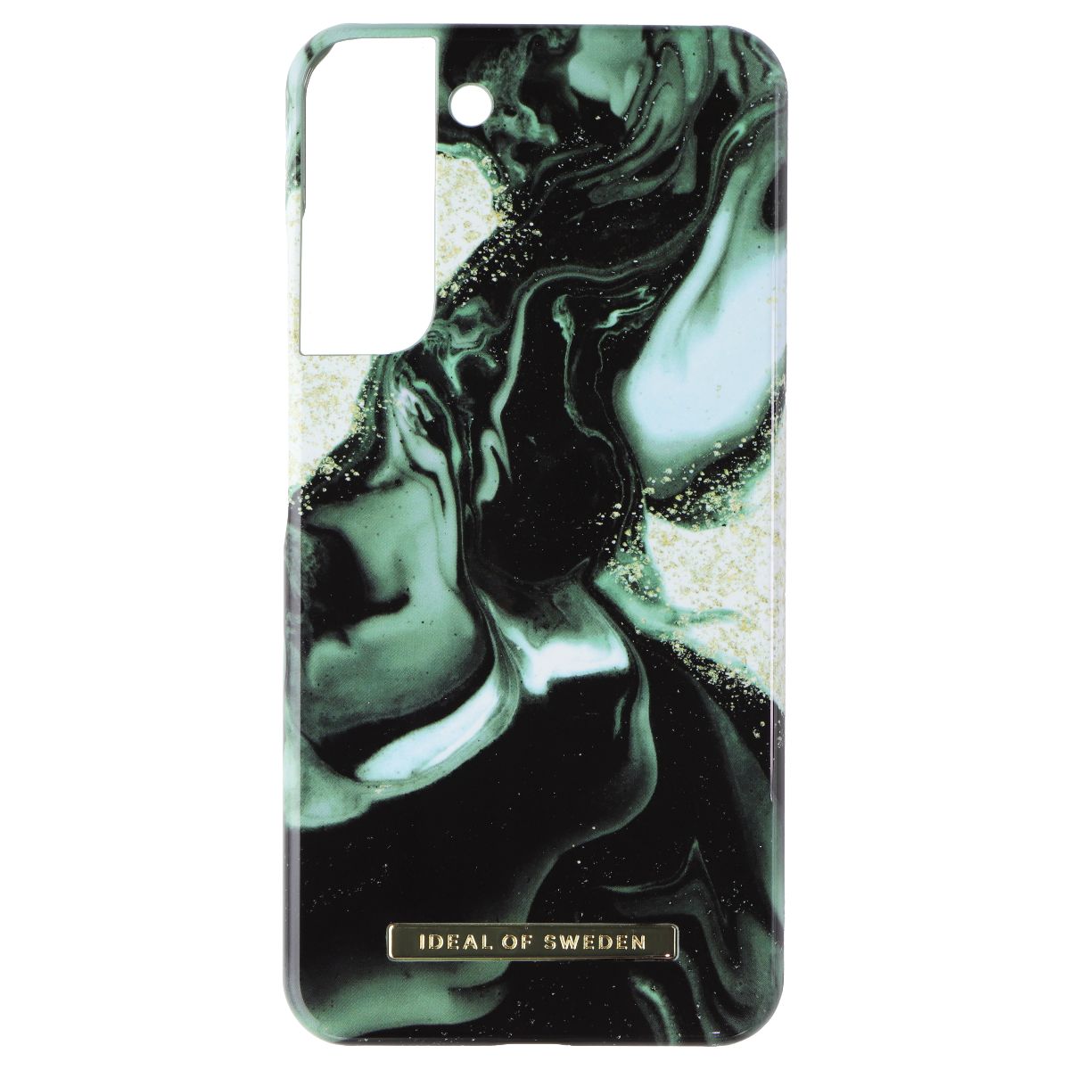 iDeal of Sweden Printed Case for Samsung Galaxy (S22+) - Golden Olive Marble - New - Image 2