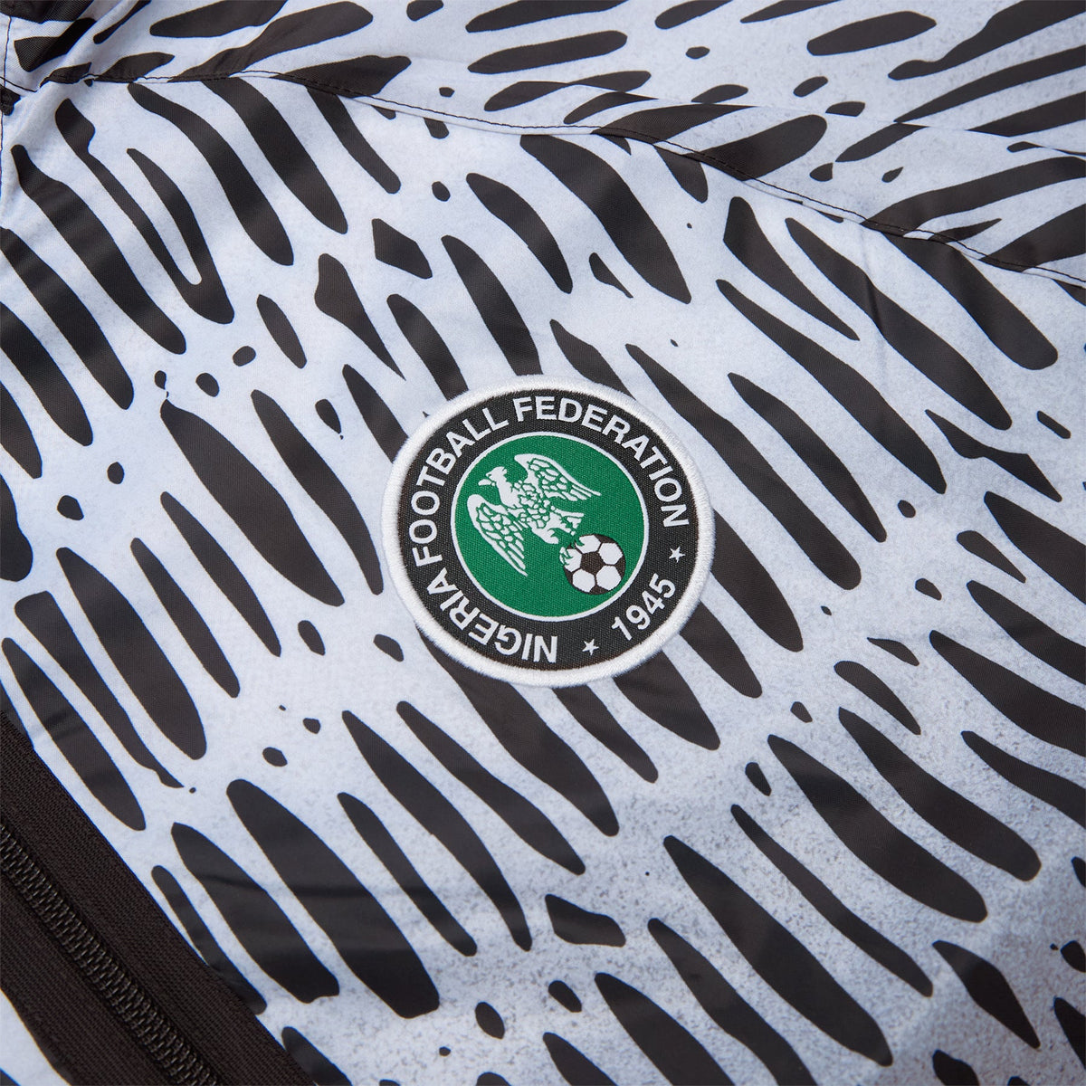 Nike x Nigeria x Slawn Anthem Jacket (Black/White) - Image 4