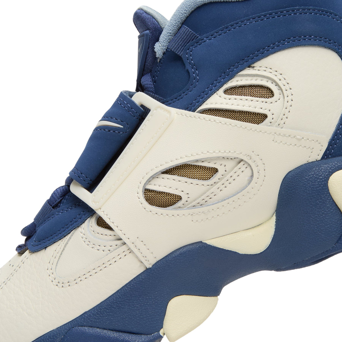 Nike Air Diamond Turf II (Sail/Mystic Navy-Blue Grey-Metallic Gold) - Image 8