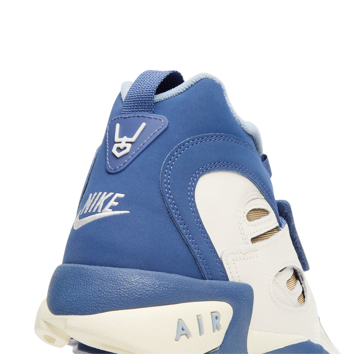 Nike Air Diamond Turf II (Sail/Mystic Navy-Blue Grey-Metallic Gold) - Image 9