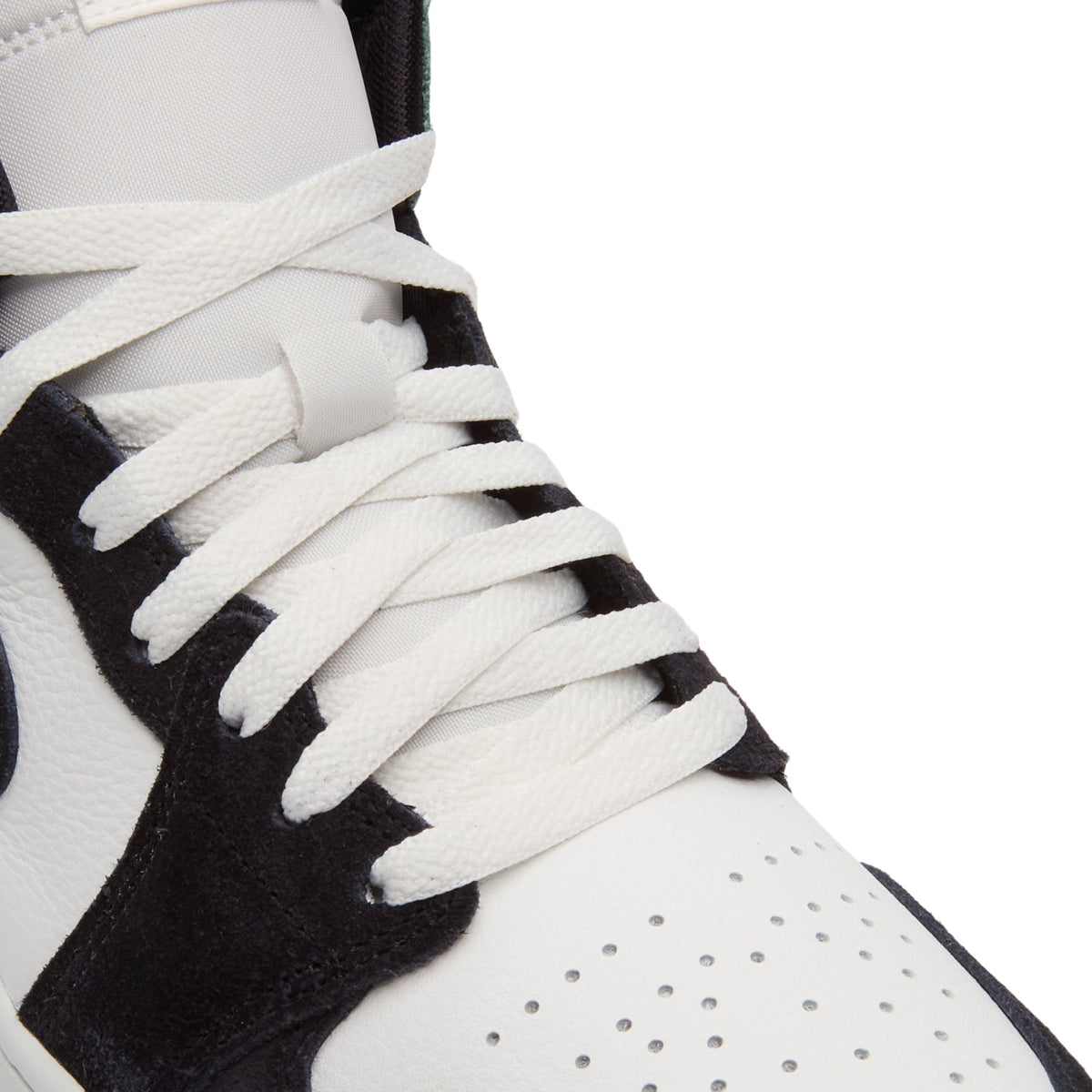 Air Jordan 1 Mid SE (Summit White/Black-Lucky Green) - Image 7