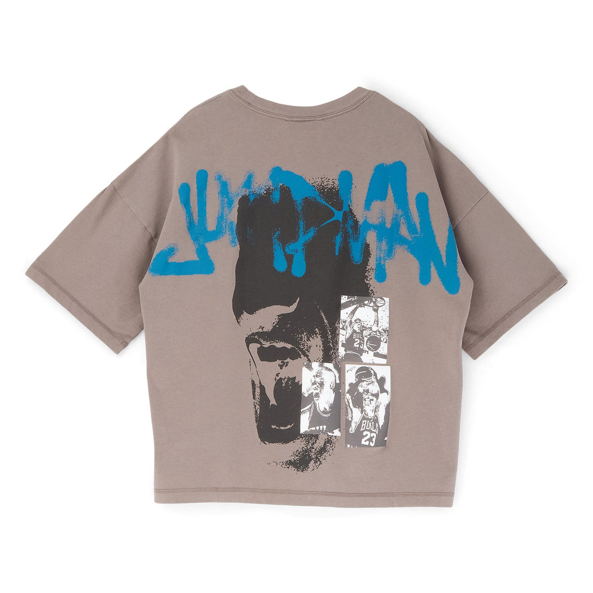 Air Jordan M J IH Above SS Tee (Cave Stone) - Image 2