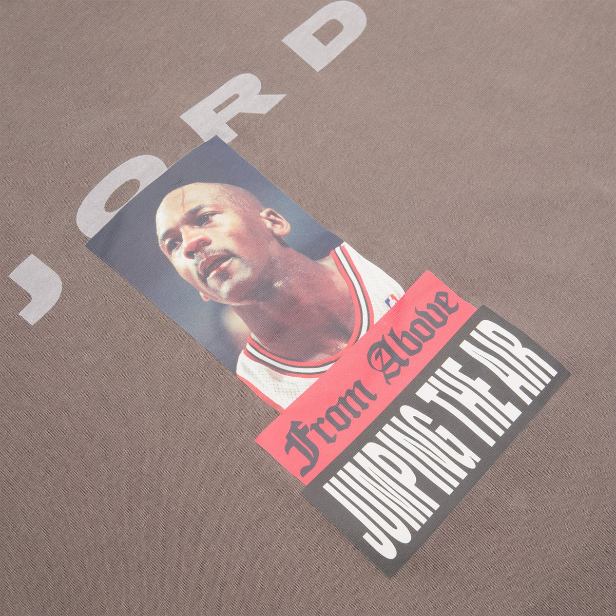 Air Jordan M J IH Above SS Tee (Cave Stone) - Image 4