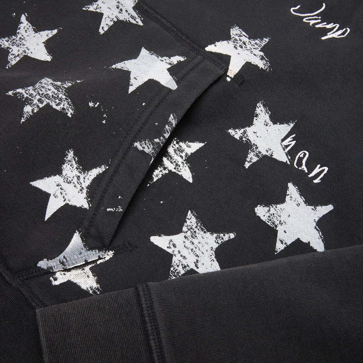 Air Jordan M J IH Crop Hoodie (Black/Ivory) - Image 5