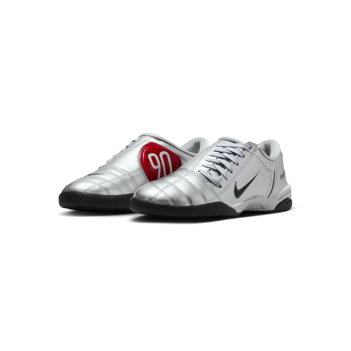 Nike Total 90 (Metallic Silver/Black-University Red) - Image 3