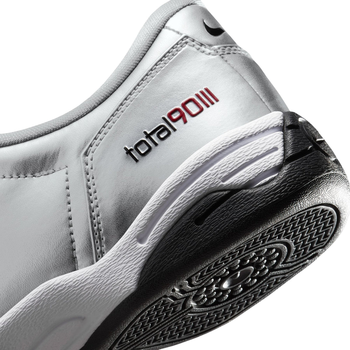 Nike Total 90 (Metallic Silver/Black-University Red) - Image 6