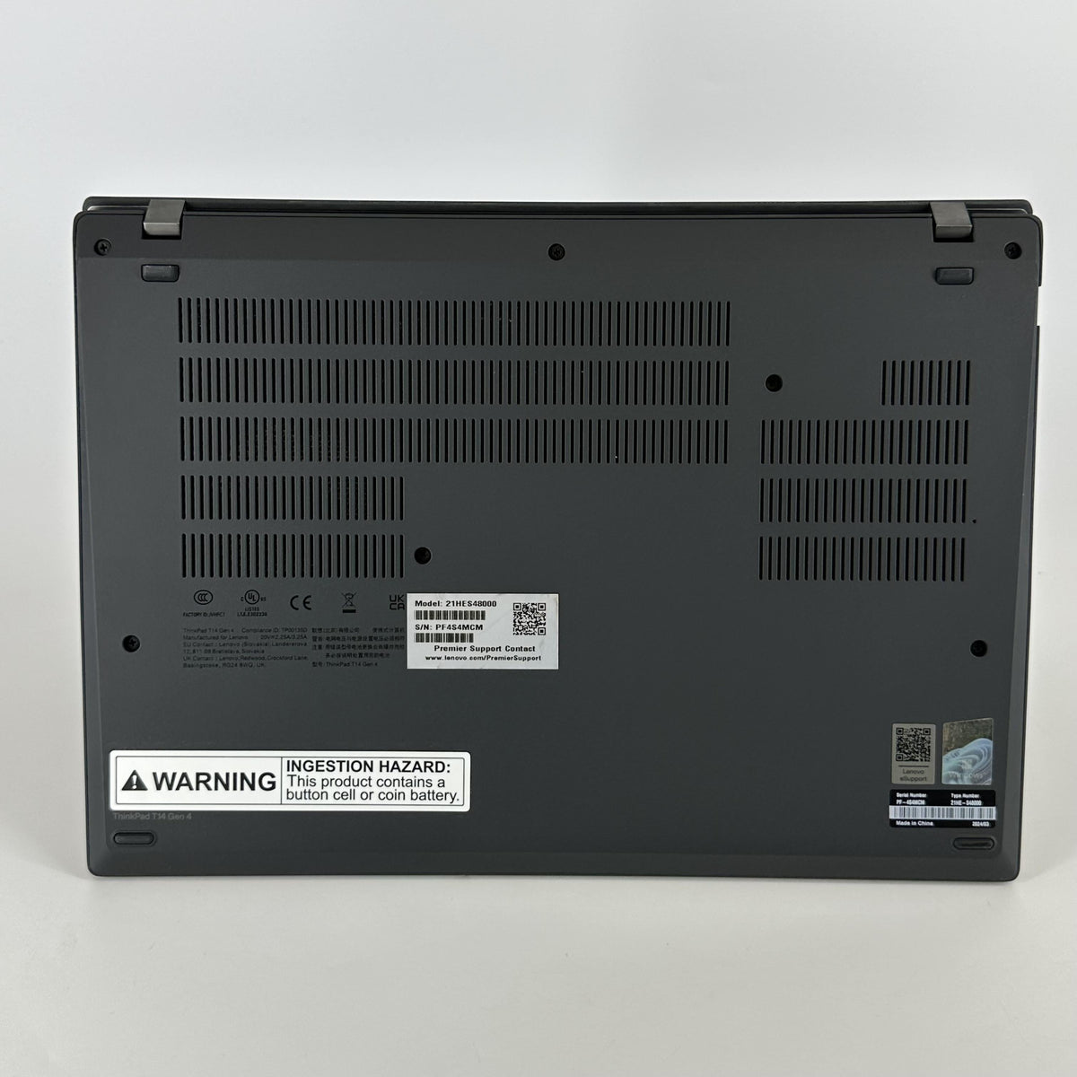 Lenovo ThinkPad T14 Gen 4 Gray 1.8 GHz Intel Core i7 13th Gen. 32GB RAM 512GB Solid State Drive - Image 6