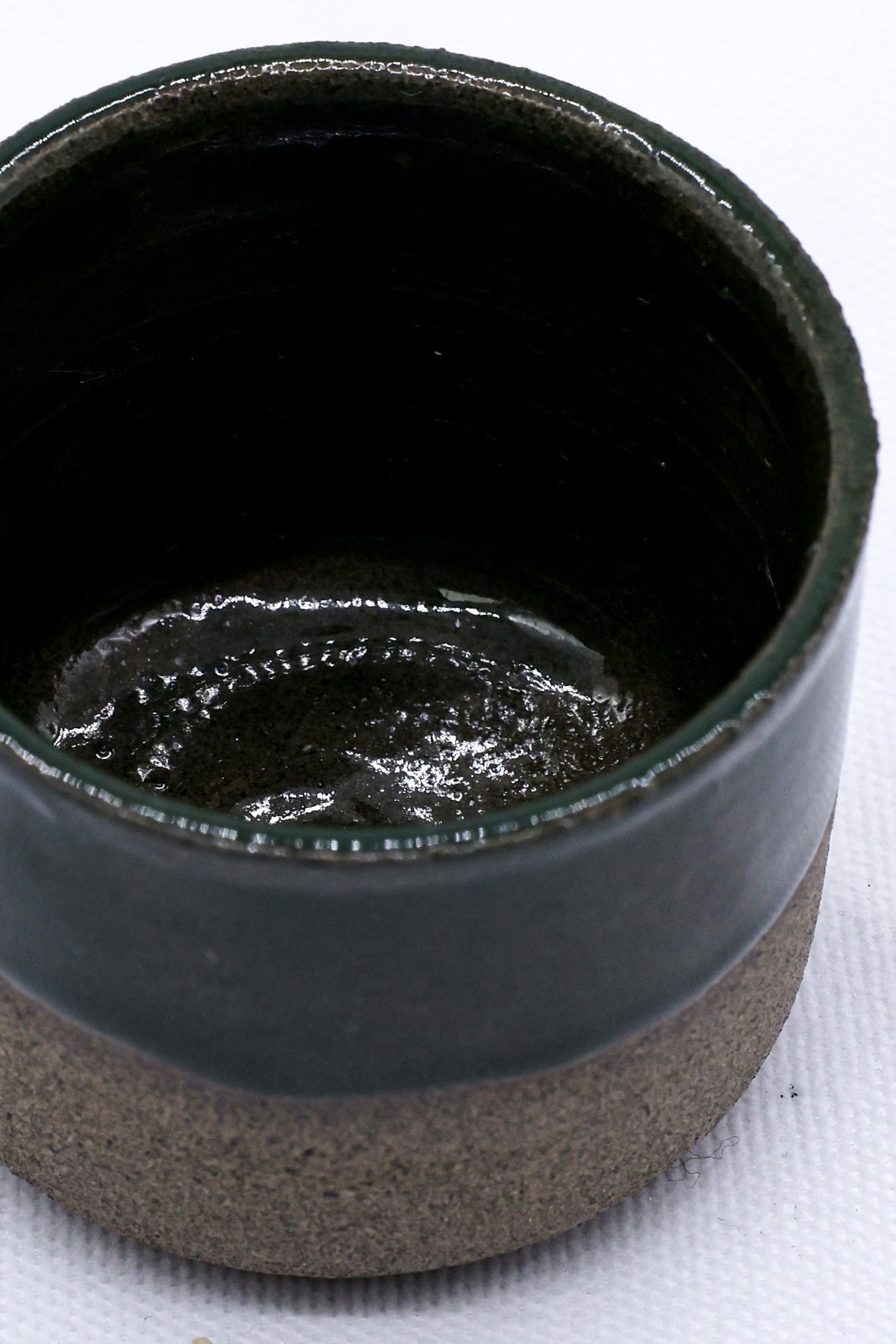 Green Picollo Smoked Grey Handmade Ceramic Stoneware Espresso Mug - Image 3