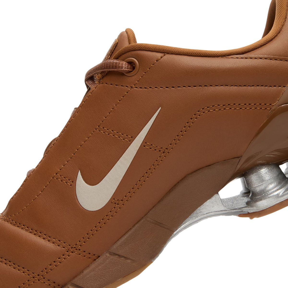 Nike Total 90 Shox Magia (Pecan/Metallic Silver-Rustic) - Image 8