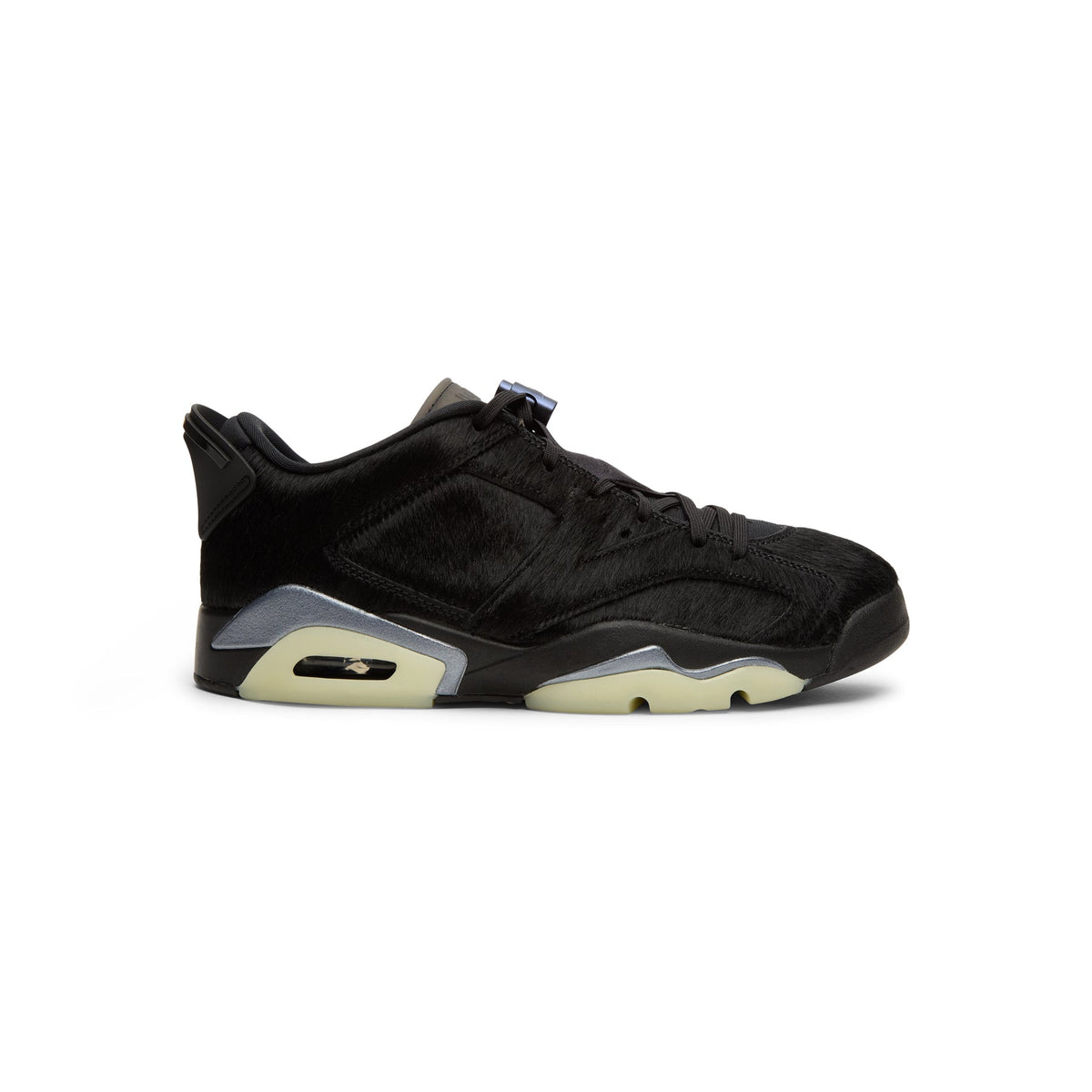 Wmns Air Jordan 6 Retro Low (Black/Black-Black)