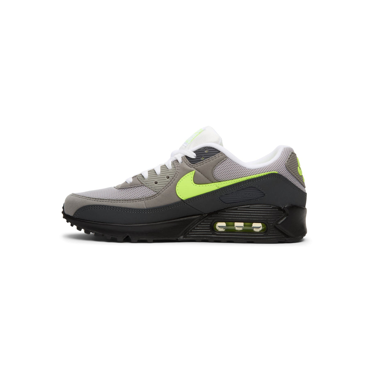 Nike Air Max 90 (Black/Neon Yellow-Anthracite) - Image 2