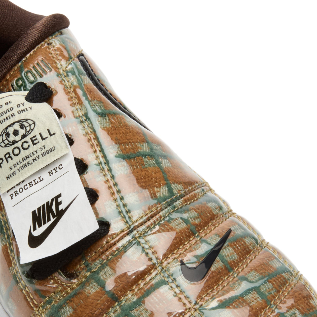 Nike T90 SP x Procell (Baroque Brown/Black-Fir-Summit White) - Image 7
