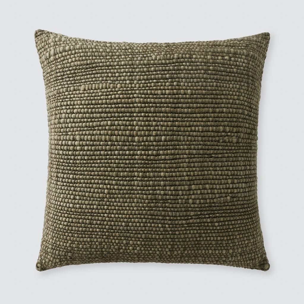 Isidora Pillow - Olive / 22'' x 22''
