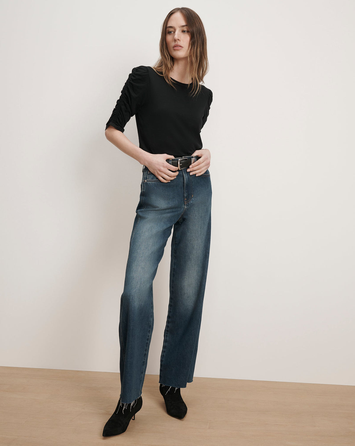Waldorf Ruched-Sleeve T-Shirt - Image 2