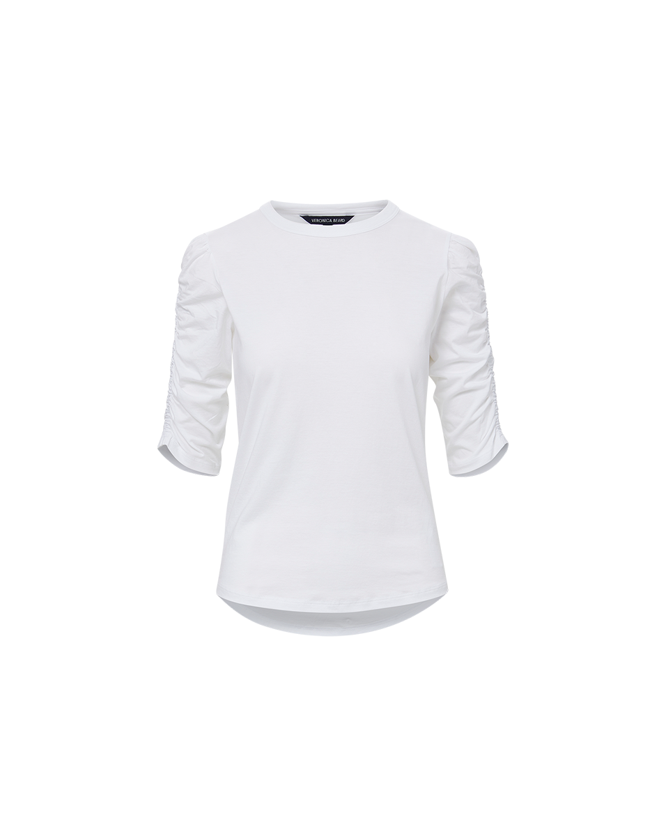 Waldorf Ruched-Sleeve T-Shirt - Image 4