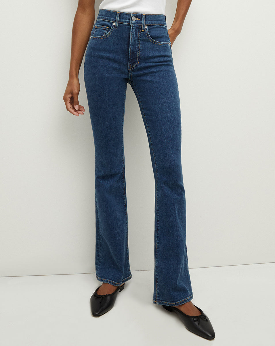 Beverly Loafer Length Skinny-Flare Jean - Image 2